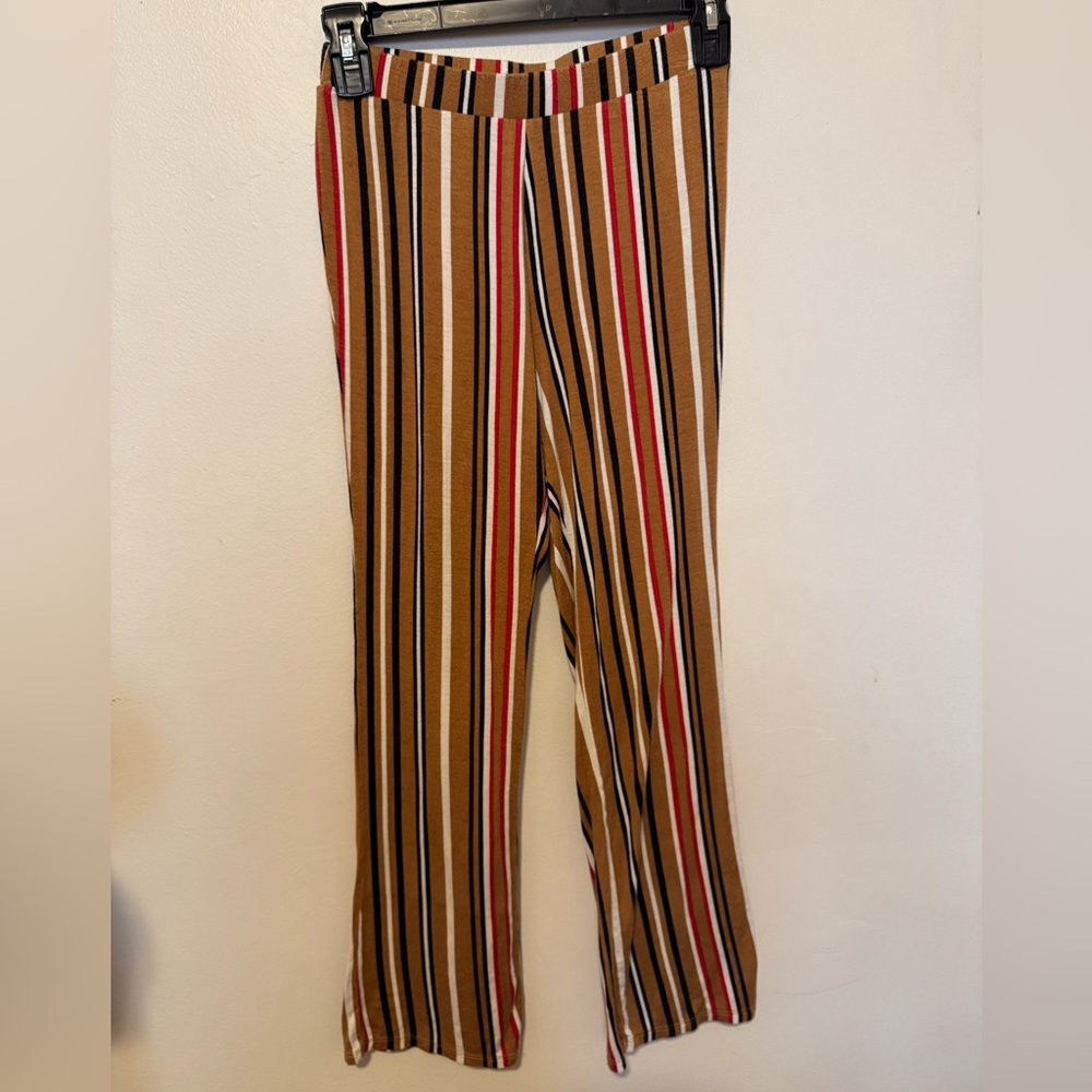 Billabong Striped Multicolor Cropped Pants